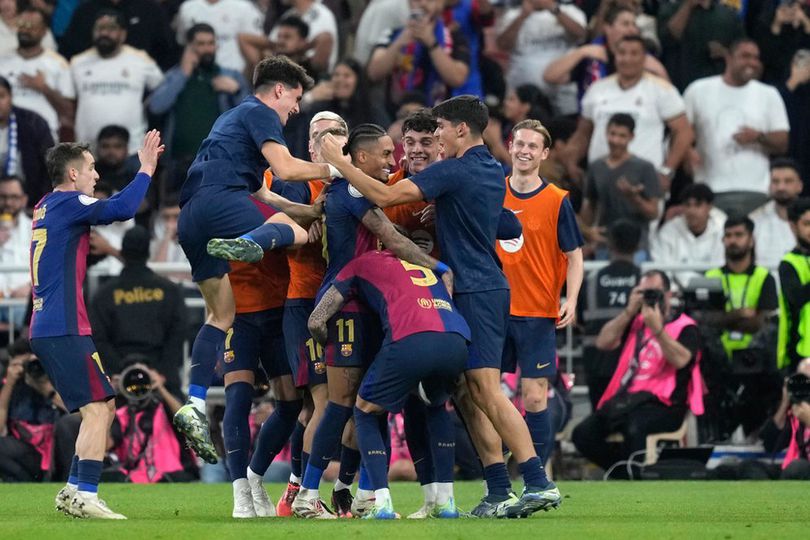 Hasil Real Madrid vs Barcelona: Skor 2-5